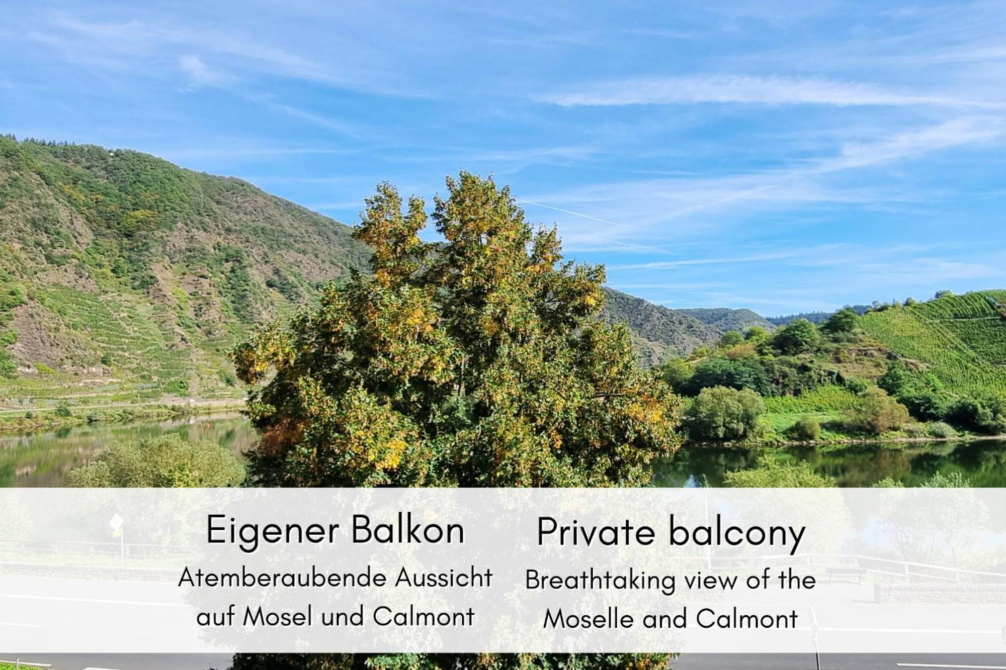 شقة Winzerhaus Am Calmont - Raumwunder Mit Moselblick بريم المظهر الخارجي الصورة