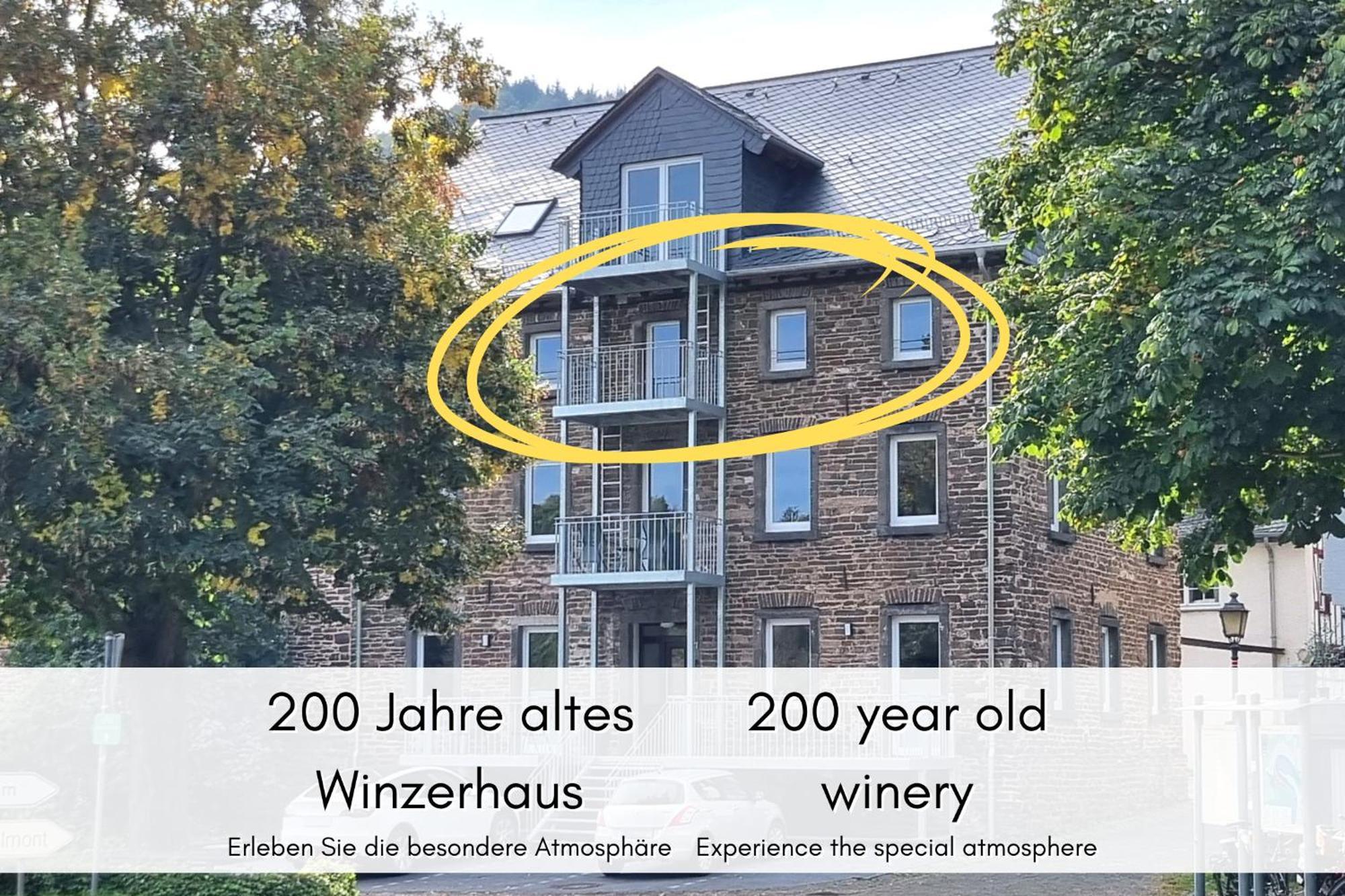 شقة Winzerhaus Am Calmont - Raumwunder Mit Moselblick بريم المظهر الخارجي الصورة